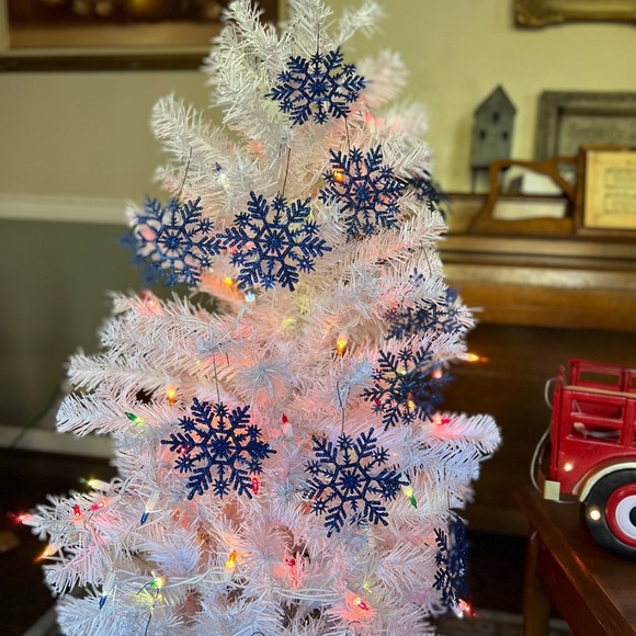 30 Christmas Blue Snowflake
Ornaments - Picture 4 of 8